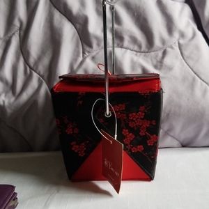Yans ny chinese takeout handbag